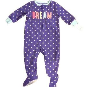 NWT Carter’s Footed Pajamas 12M